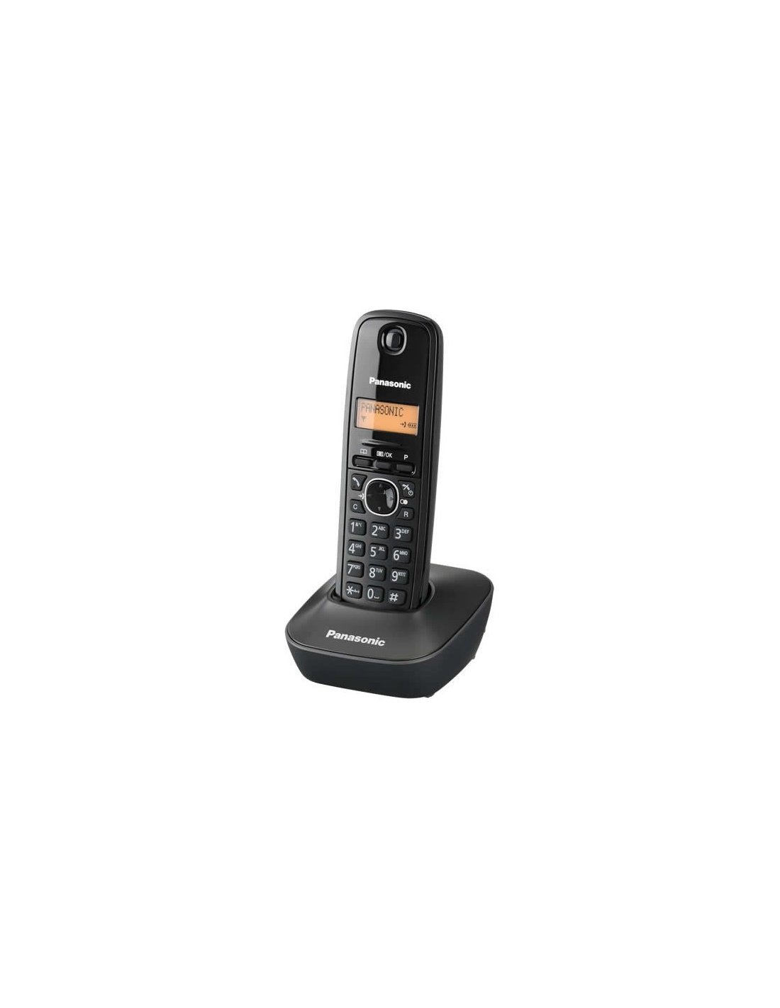 Panasonic oferta del día  Panasonic KXTG1611SPW telefono fijo inalambrico  Teléfonos inalambricos